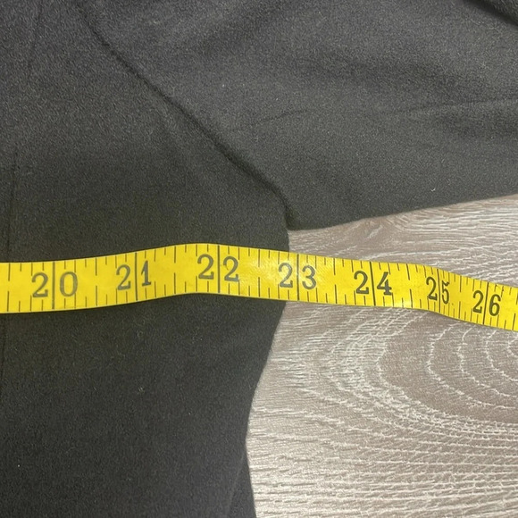 Eddie Bauer Black Wool Blazer Lined Single Breast Notch Collar Size 20 - Picture 7 of 15